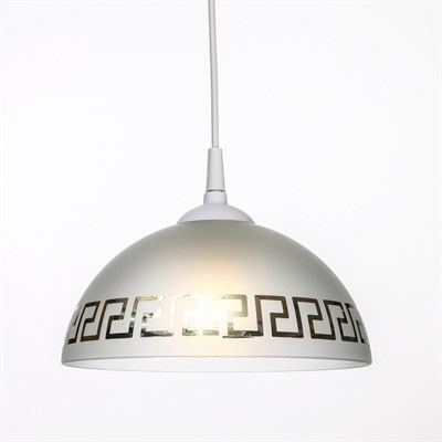 Светильник "Колпак" 006/1М б.с. мат. декор (Ф 250; Н 115) - фото 2037620