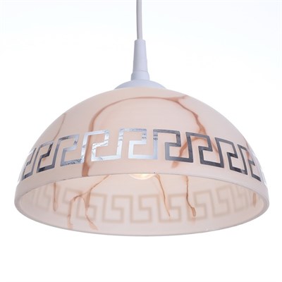 Светильник "Колпак" 006/4М б.с. мат. декор (Ф 250; Н 115) - фото 2037623