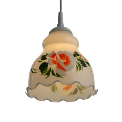 Светильник  Елена 1 лампа E27 60 Вт мол.(рис МИКС) - фото 2037626