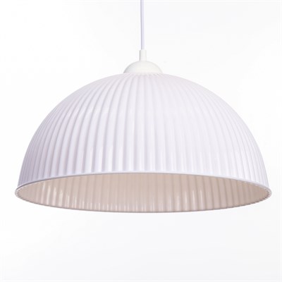 Люстра подвесная "Волна" E27 40Вт белый 40х40х18(+60)см - фото 2037708