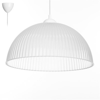 Люстра подвесная "Волна" E27 40Вт прозрачный 40х40х18(+60)см - фото 2037714