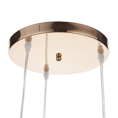 Люстра 7139/3 3х40W E27 золото 38х38х80 см - фото 2037769