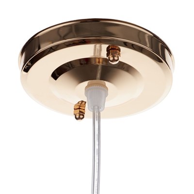 Люстра 7139/1 1х40W E27 золото 18х18х90 см - фото 2037778