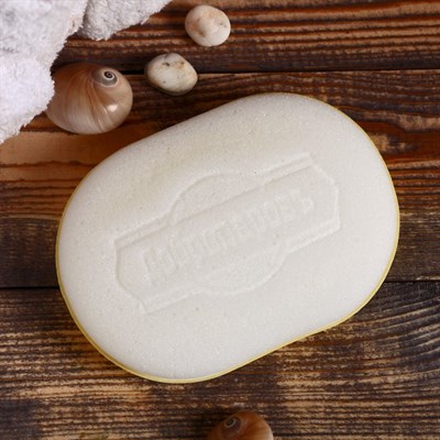 Подарочный набор "Добропаровъ": шампунь "Крапива" и мочалка для тела - фото 2060941