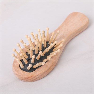 Набор банный, 4 предмета: мочалка, пемза, расчёска, массажёр - фото 2060974