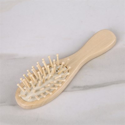 Набор банный, 7 предметов: 3 мочалки, повязка на голову, расчёска, массажёр, пемза, цвет МИКС - фото 2060992