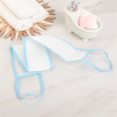 Набор банный 4 предмета: 3 мочалки, шапочка для душа, цвет МИКС - фото 2061061