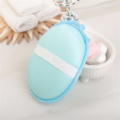 Набор банный 4 предмета: 3 мочалки, шапочка для душа, цвет МИКС - фото 2061064