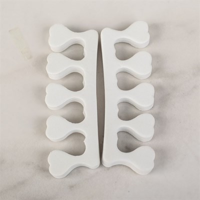 Набор банный, 7 предметов: 4 мочалки, пемза, спонж для педикюра, тапочки - фото 2061069