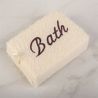 Набор банный, 7 предметов: 4 мочалки, пемза, спонж для педикюра, тапочки - фото 2061071