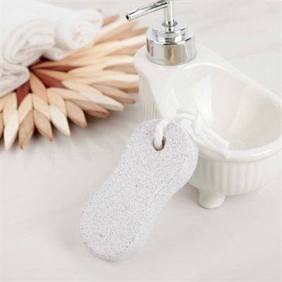 Набор банный, 4 предмета: 3 мочалки, пемза, цвет МИКС - фото 2061127