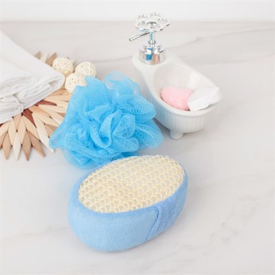 Набор банный, 2 предмета, цвет МИКС - фото 2061147