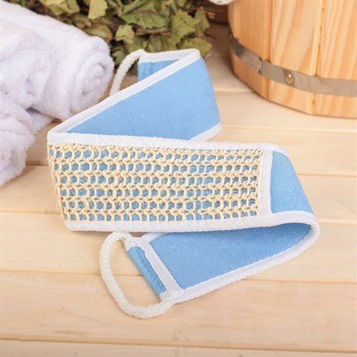 Набор банный, 4 предмета: мочалка, пемза, массажёр, шапочка для душа, цвет МИКС - фото 2061155