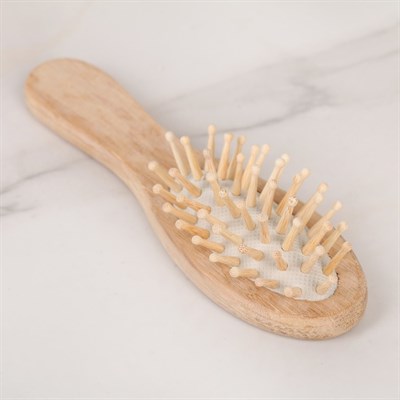 Набор банный, 4 предмета: 2 мочалки, пемза, массажёр, расчёска - фото 2061193