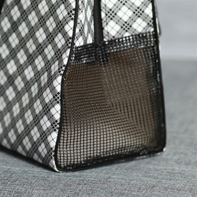 Косметичка ПВХ, отдел на молнии, 2 ручки, цвет молочный - фото 2061347