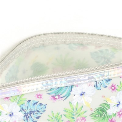 Косметичка, отдел на молнии, с ручкой, цвет бежевый - фото 2061456