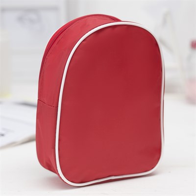 Косметичка ПВХ, отдел на молнии, цвет красный - фото 2061507