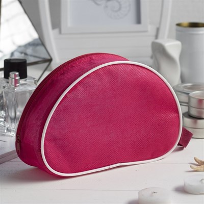 Косметичка ПВХ, отдел на молнии, цвет красный - фото 2061547