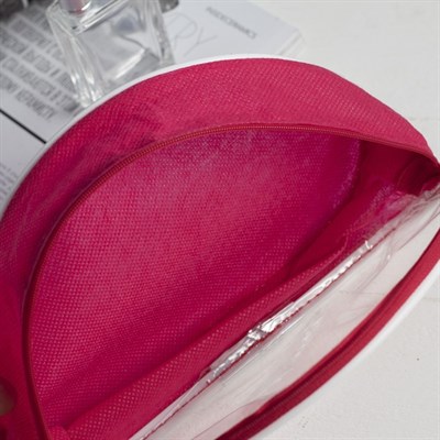 Косметичка ПВХ, отдел на молнии, цвет красный - фото 2061548