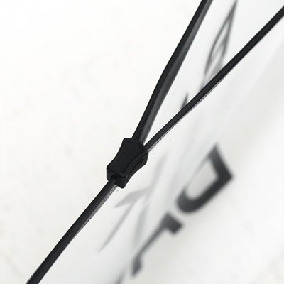 Косметичка для купальника, отдел на молнии, цвет белый / чёрный - фото 2061678