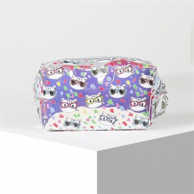 Косметичка ПВХ, отдел на молнии, цвет перламутр - фото 2062151