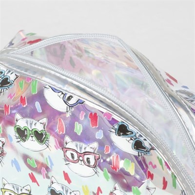 Косметичка ПВХ, отдел на молнии, цвет перламутр - фото 2062152