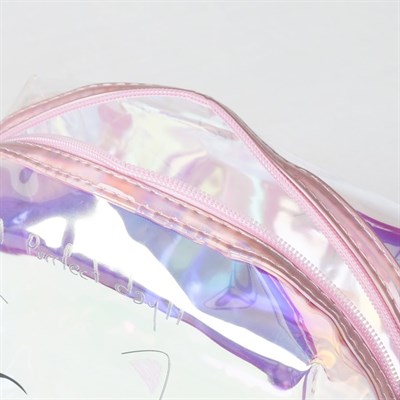 Косметичка ПВХ, отдел на молнии, цвет перламутр - фото 2062160