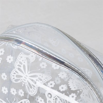 Косметичка ПВХ, отдел на молнии, прозрачная - фото 2062180