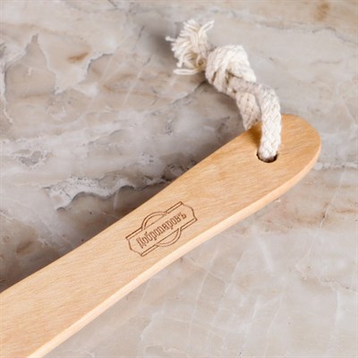 Щётка натуральная, массажная, с ручкой, гладкая - фото 2062590