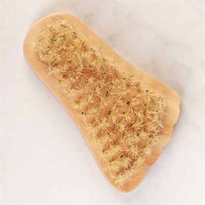 Щётка банная без ручки, натуральная щетина - фото 2062593