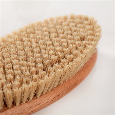 Щётка банная с ручкой, натуральная щетина, 25 мм - фото 2062634