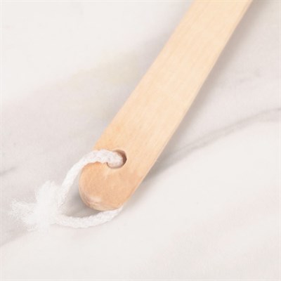 Щётка банная с ручкой, натуральная щетина - фото 2062644