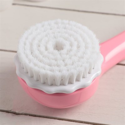 Щётка массажная-насадка для душа, цвет МИКС - фото 2062708