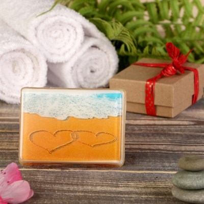 Натуральное мыло "Два сердца", ароматная смородина, "Добропаровъ", 100гр - фото 2062961