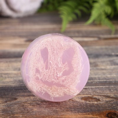 Мыло с мочалкой из люфы "Морской коктейль", "Добропаровъ", 100 гр - фото 2062972