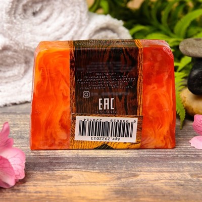 Косметическое мыло для бани и сауны "Фруктасия", "Добропаровъ", 100 гр. - фото 2063075