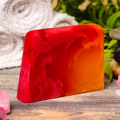 Натуральное мыло для бани и сауны "Пчелиный воск -Грейпфрут" 100гр - фото 2063085