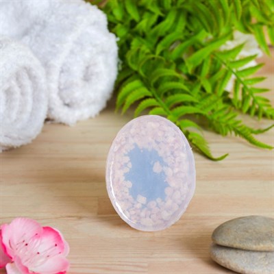 Мыло-скраб из гималайской соли с эфирным маслом кедра, 80 г - фото 2063105