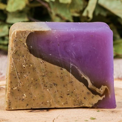 Косметическое мыло в баню "Травяной сбор", ручная работа - фото 2063177