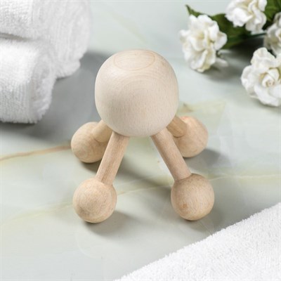 Массажер "Молекула", массив бука - фото 2063396