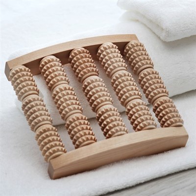 Массажёр для ног «Барабаны», деревянный, 5 рядов, средний - фото 2063407