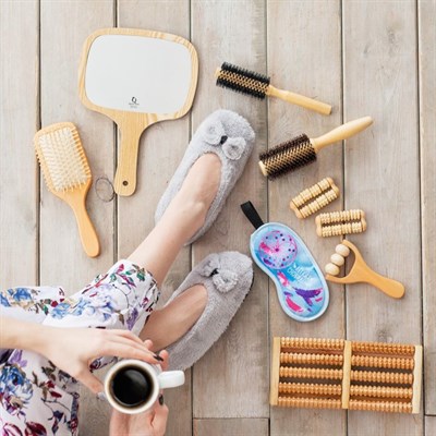 Массажёр «Барабаны», 5 рядов, деревянный - фото 2063498