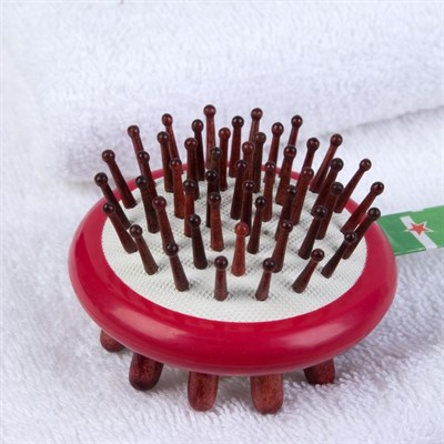 Массажёр «Отдых», деревянный, двусторонний - фото 2063500