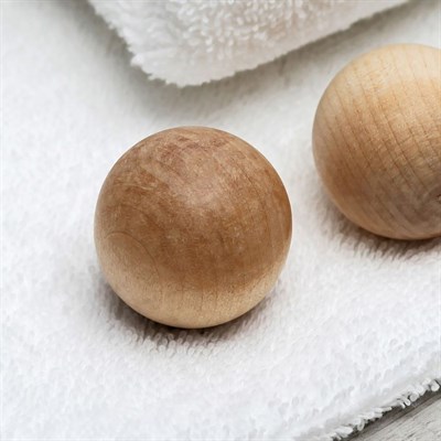 Массажёр «Шары», деревянный, 2 шт - фото 2063565