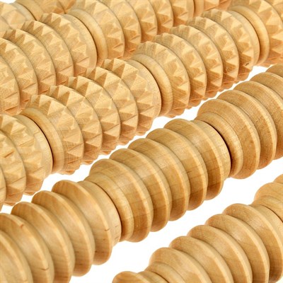 Массажер банный для спины "Добропаровъ" роликовый, комбинированный - фото 2063599