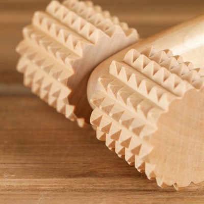 Массажёр банный "Добропаровъ" зубчатый, с ручкой - фото 2063608