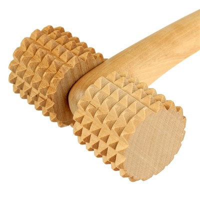 Массажёр банный "Добропаровъ" зубчатый, с ручкой - фото 2063610