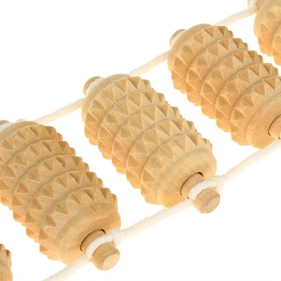 Массажер-лента банный "Добропаровъ" роликовый, зубчатый - фото 2063615