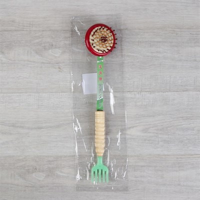 Массажёр «Отдых» деревянный, двусторонний - фото 2063636