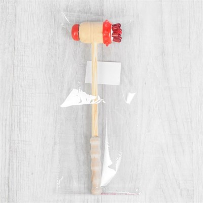 Массажёр-колотушка «Ёжик», деревянный - фото 2063690